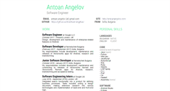 Desktop Screenshot of antoanangelov.com